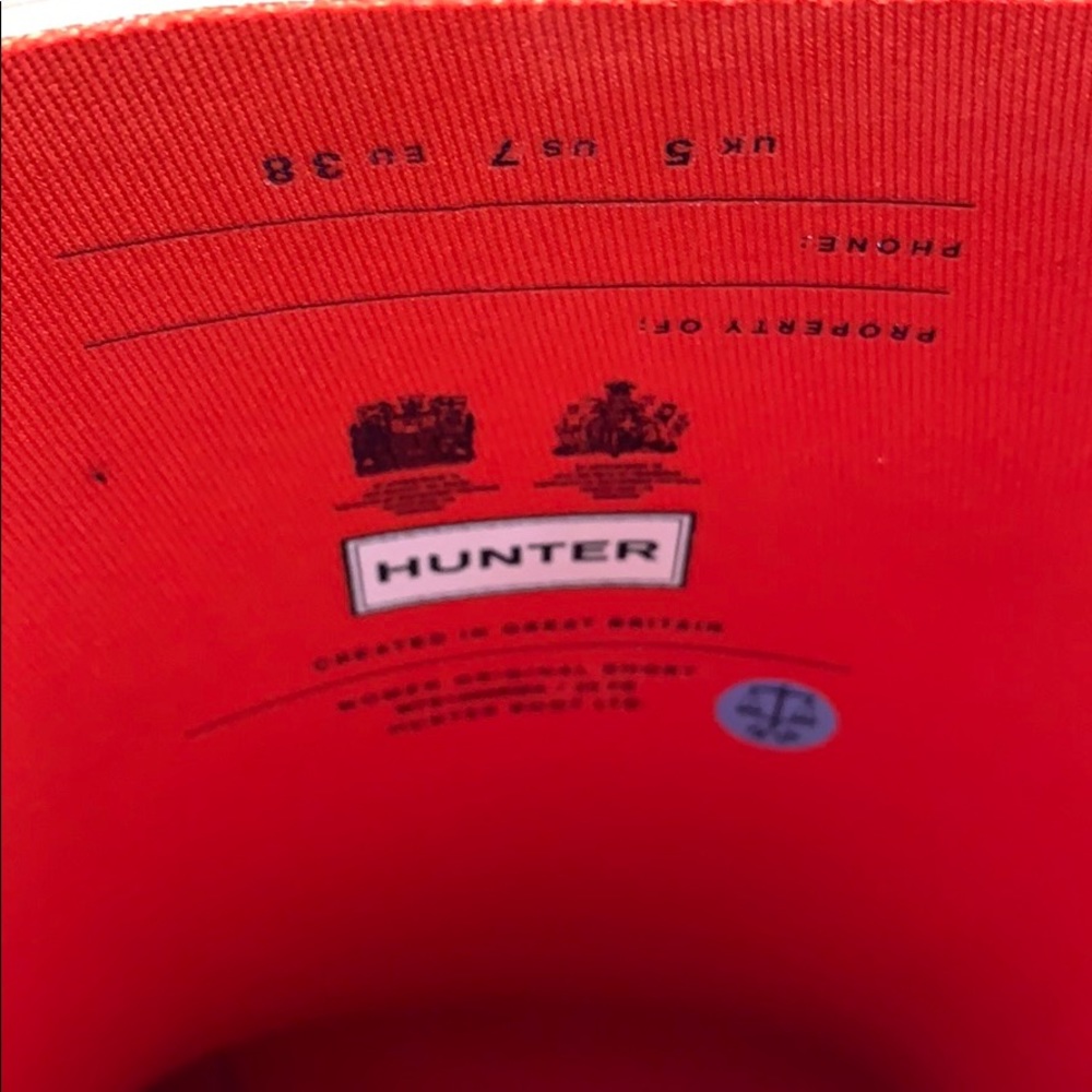 Hunter Original Short Matte Rain boots - Picture 5 of 7